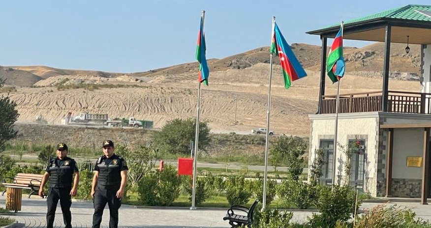 Ağalıda polis məntəqəsi yaradıldı Ağalıda polis məntəqəsi yaradıldı