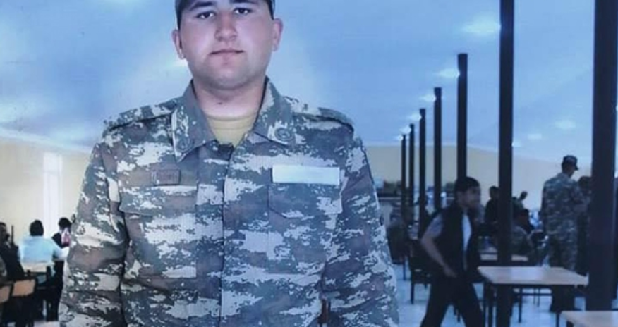 Laçında şəhid olan Anar Kazımov apreldə əsgər gedib - FOTO Laçında şəhid olan Anar Kazımov apreldə əsgər gedib - FOTO