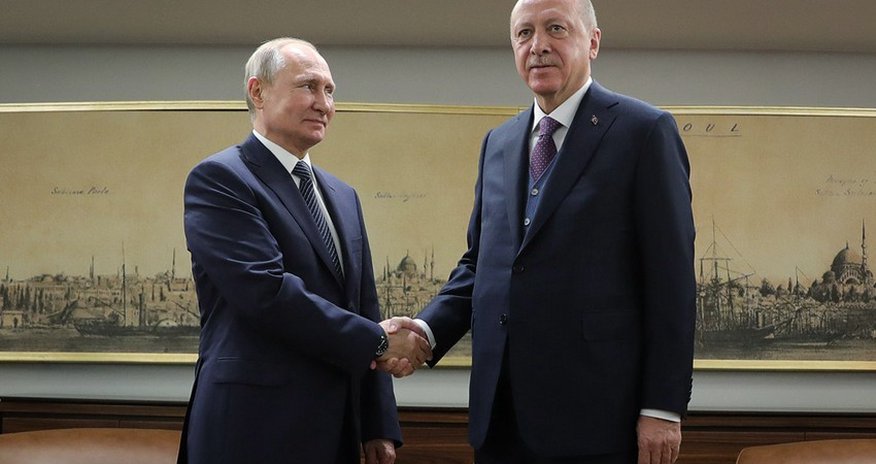 Путин поблагодарил Эрдогана за участие в решении зернового вопроса Путин поблагодарил Эрдогана за участие в решении зернового вопроса