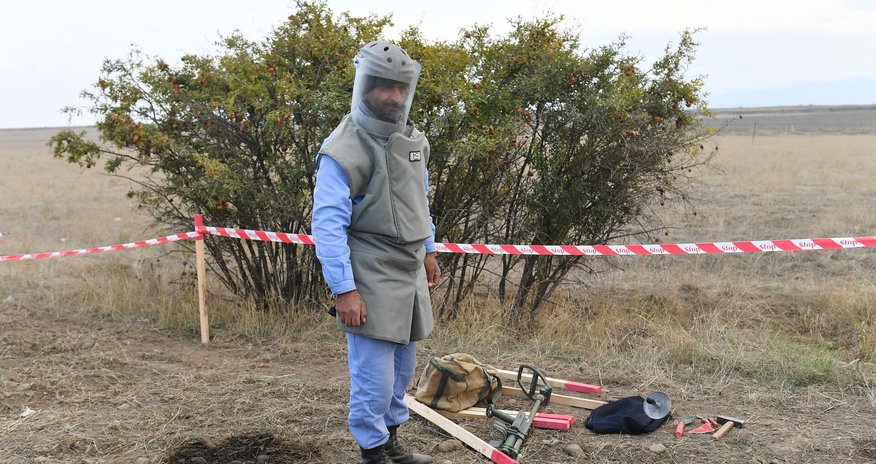 Another 327 mines found in liberated territories of Azerbaijan Another 327 mines found in liberated territories of Azerbaijan