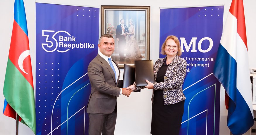 Bank Respublika and FMO sign a USD 20 mln loan agreement to support the MSME sector in Azerbaijan Bank Respublika and FMO sign a USD 20 mln loan agreement to support the MSME sector in Azerbaijan