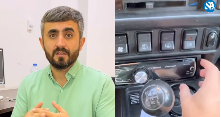 Nail Kəmərlinin avtomobilinə hücum olundu - VİDEO Nail Kəmərlinin avtomobilinə hücum olundu - VİDEO