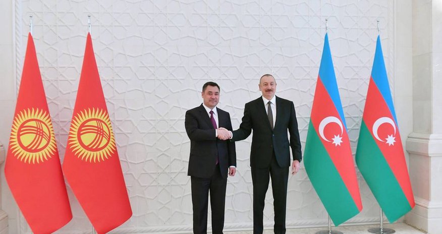 Azerbaijani President congratulates his Kyrgyz counterpart Azerbaijani President congratulates his Kyrgyz counterpart
