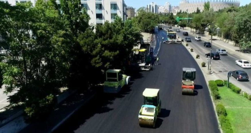 Tbilisi prospekti təmirdən sonra açıldı Tbilisi prospekti təmirdən sonra açıldı