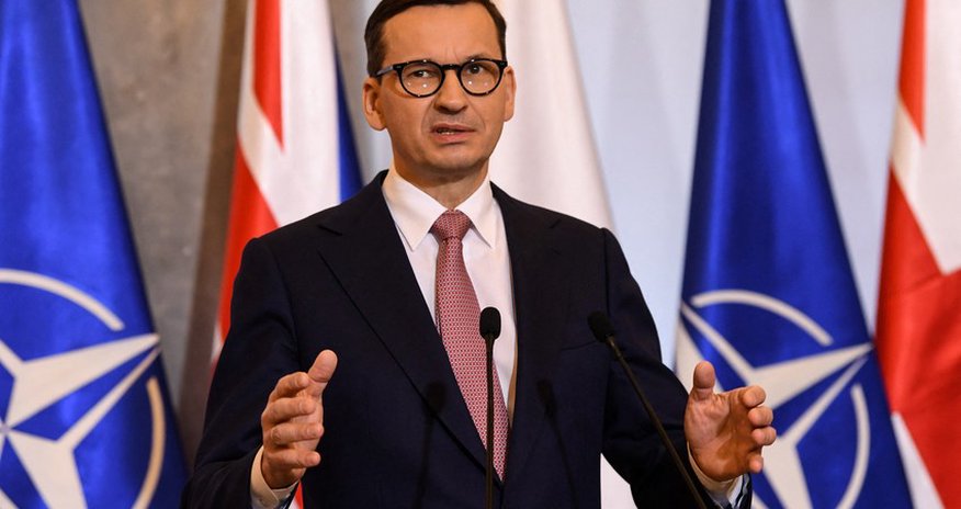 Polish PM arrives in Kyiv Polish PM arrives in Kyiv