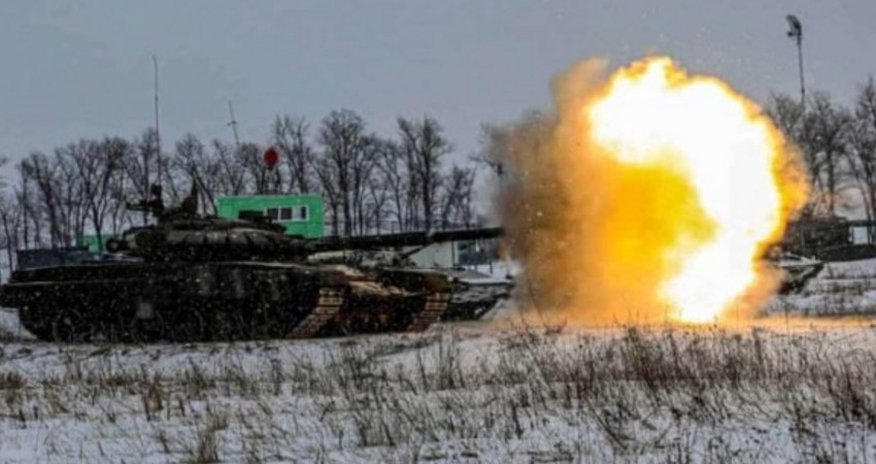Ukrainian flag planted in villages of Khotimlya and Strilecha villages, as Russian troops leave Luhansk oblast Ukrainian flag planted in villages of Khotimlya and Strilecha villages, as Russian troops leave Luhansk oblast