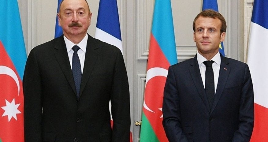 Emmanuel Macron phones President Ilham Aliyev Emmanuel Macron phones President Ilham Aliyev