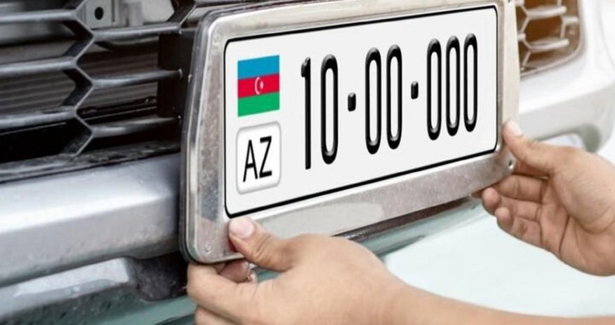 Maşın nömrələri elektron qaydada veriləcək - FƏRMAN Maşın nömrələri elektron qaydada veriləcək - FƏRMAN