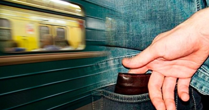 Metroda cibgir tutuldu Metroda cibgir tutuldu