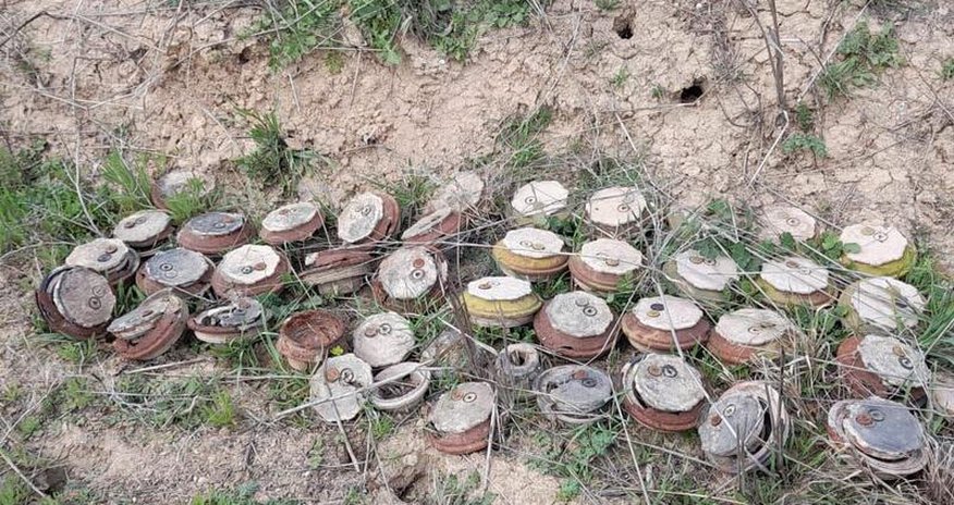 Over 2,440 mines found in liberated territories last month Over 2,440 mines found in liberated territories last month