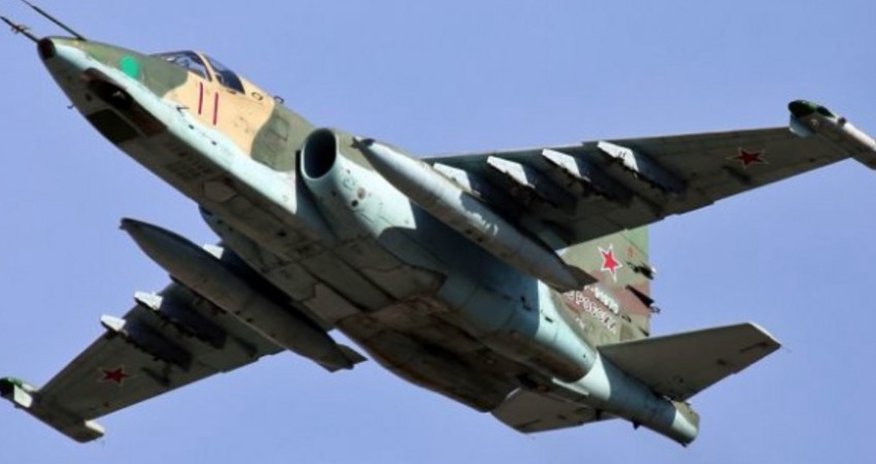 Russia’s Su-25 fighter jet shot down in Kherson Russia’s Su-25 fighter jet shot down in Kherson