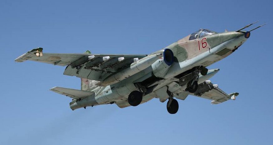 Rusiyanın "Su-25" hərbi təyyarəsi qəzaya uğrayıb Rusiyanın "Su-25" hərbi təyyarəsi qəzaya uğrayıb