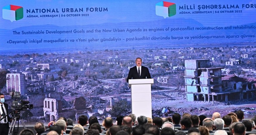 Ilham Aliyev: Scope of Armenian barbarism and vandalism is impressive Ilham Aliyev: Scope of Armenian barbarism and vandalism is impressive