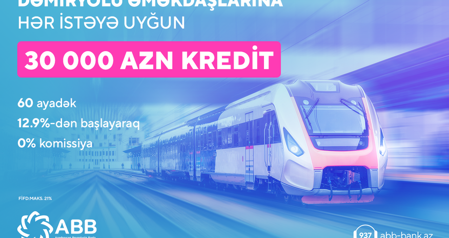 ABB-dən dəmiryolu işçilərinə sərfəli təklif ABB-dən dəmiryolu işçilərinə sərfəli təklif