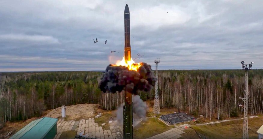 Putin Strateji Nüvə Qüvvələrinin təlimlərini izləyib Putin Strateji Nüvə Qüvvələrinin təlimlərini izləyib