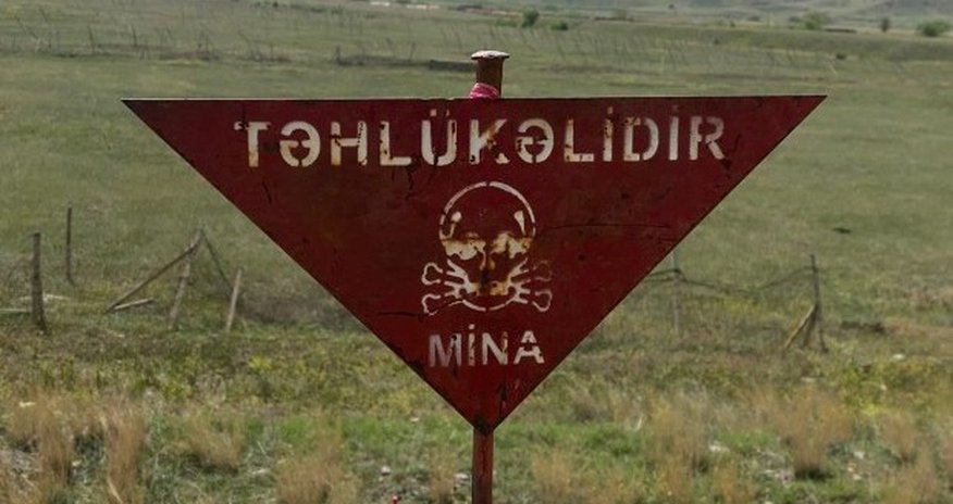 Oktyabrda 1834 mina aşkarlanıb Oktyabrda 1834 mina aşkarlanıb