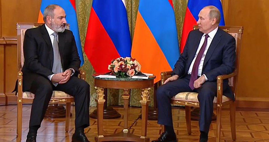 Putin və Paşinyan telefonla danışdı Putin və Paşinyan telefonla danışdı