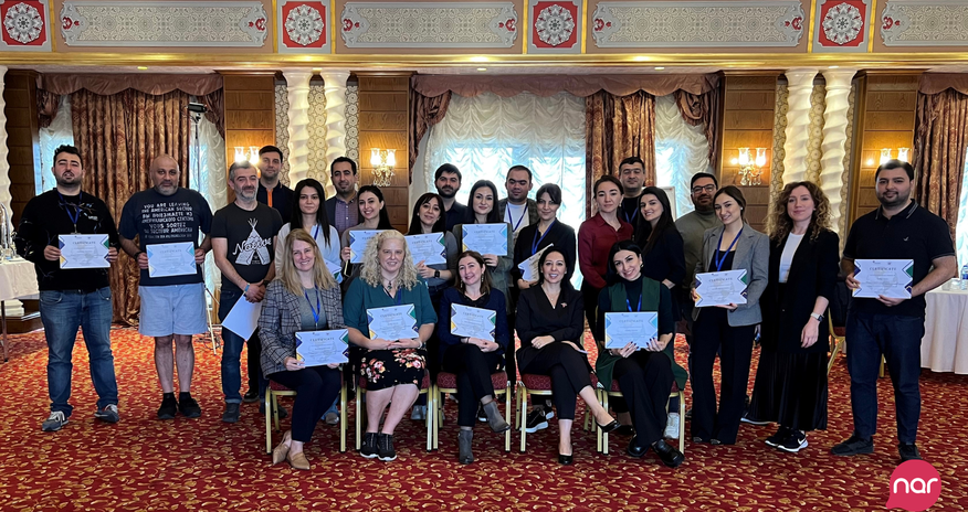 “Nar” “Korporativ sosial təsir strategiyasının biznesə faydaları” seminarında iştirak edib “Nar” “Korporativ sosial təsir strategiyasının biznesə faydaları” seminarında iştirak edib