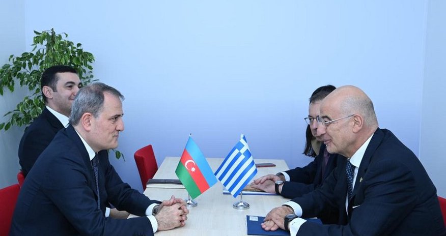 Azerbaijani Foreign Minister Bayramov discusses energy cooperation with Greek counterpart Azerbaijani Foreign Minister Bayramov discusses energy cooperation with Greek counterpart