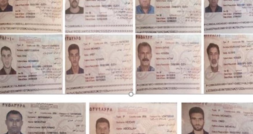 İranlı dəstə Qarabağa bu sənədlərlə keçib - Foto İranlı dəstə Qarabağa bu sənədlərlə keçib - Foto
