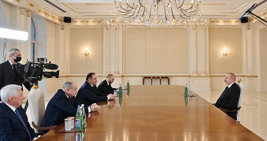 Президент принял руководителя Республики Дагестан Российской Федерации Президент принял руководителя Республики Дагестан Российской Федерации