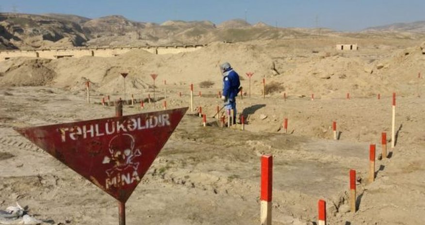 Journalists visit area where mine explosion took place in Kalbajar Journalists visit area where mine explosion took place in Kalbajar