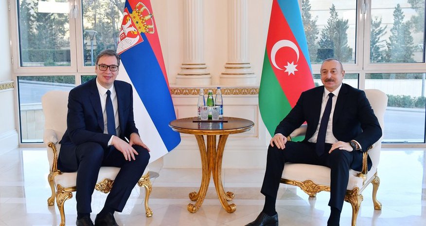 Президенты Азербайджана и Сербии провели встречу один на один Президенты Азербайджана и Сербии провели встречу один на один