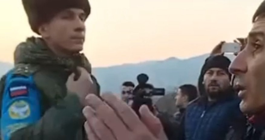 Армяне идут на Лачин Армяне идут на Лачин