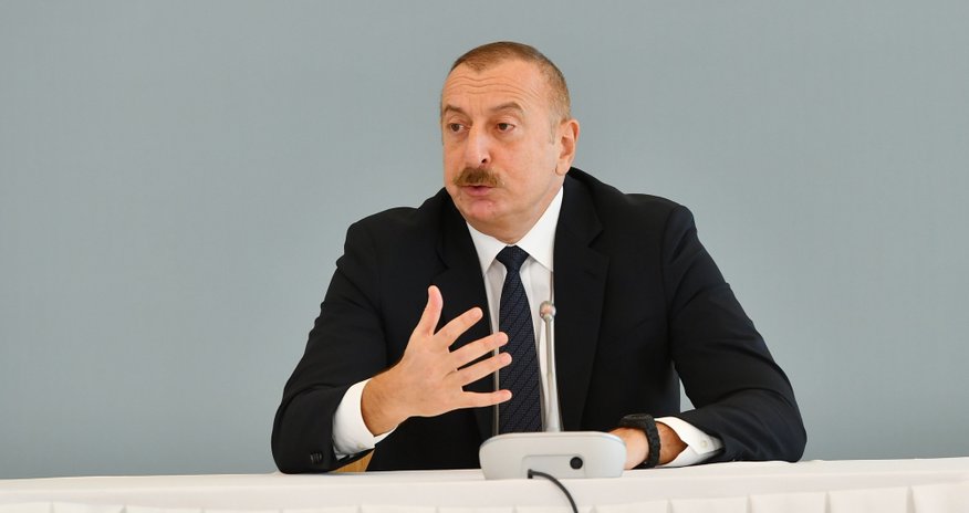 Prezident Laçın yolundakı vəziyyətdən DANIŞDI Prezident Laçın yolundakı vəziyyətdən DANIŞDI