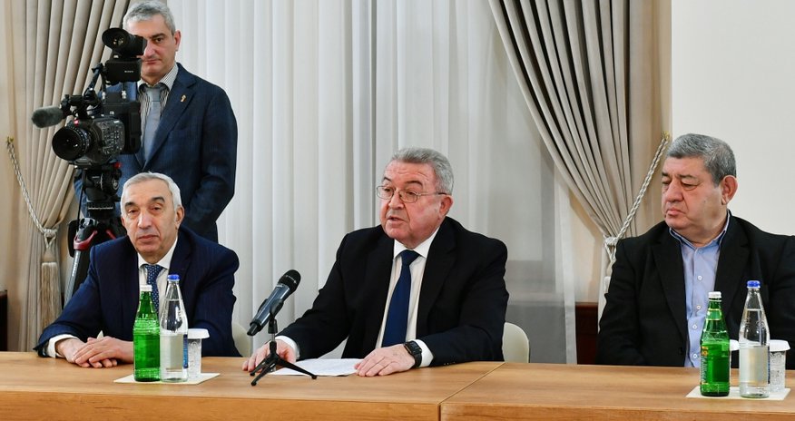 Misir Mərdanov Prezidentlə görüşdən danışdı - Gələn il üçün hədəfləri açıqladı Misir Mərdanov Prezidentlə görüşdən danışdı - Gələn il üçün hədəfləri açıqladı