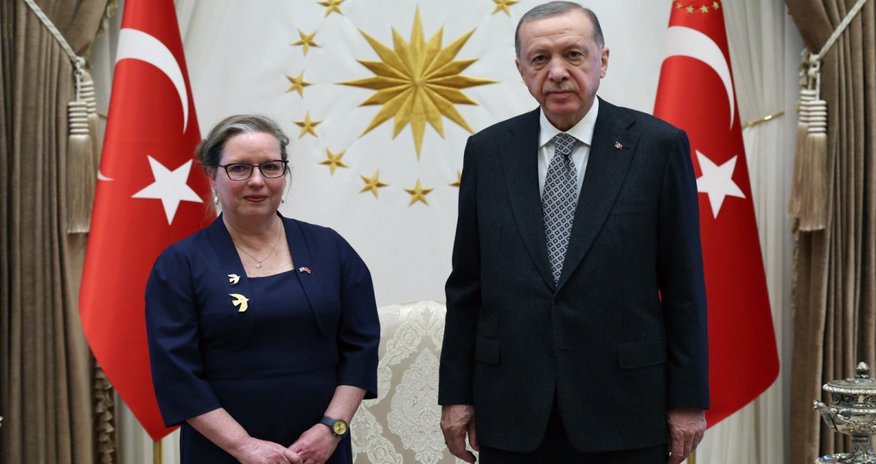 Ərdoğan İsrailin yeni səfirini qəbul edib Ərdoğan İsrailin yeni səfirini qəbul edib