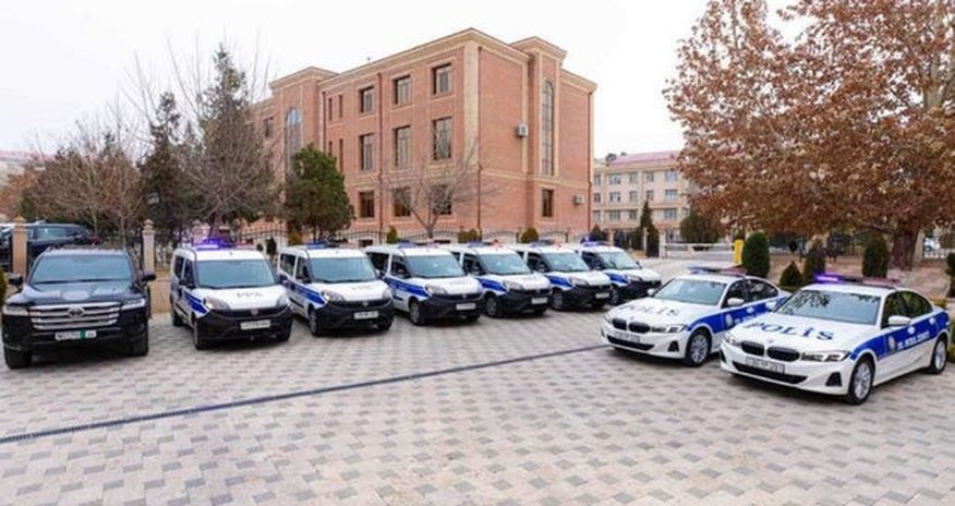 МВД Нахчывана передано девять новых автомобилей МВД Нахчывана передано девять новых автомобилей