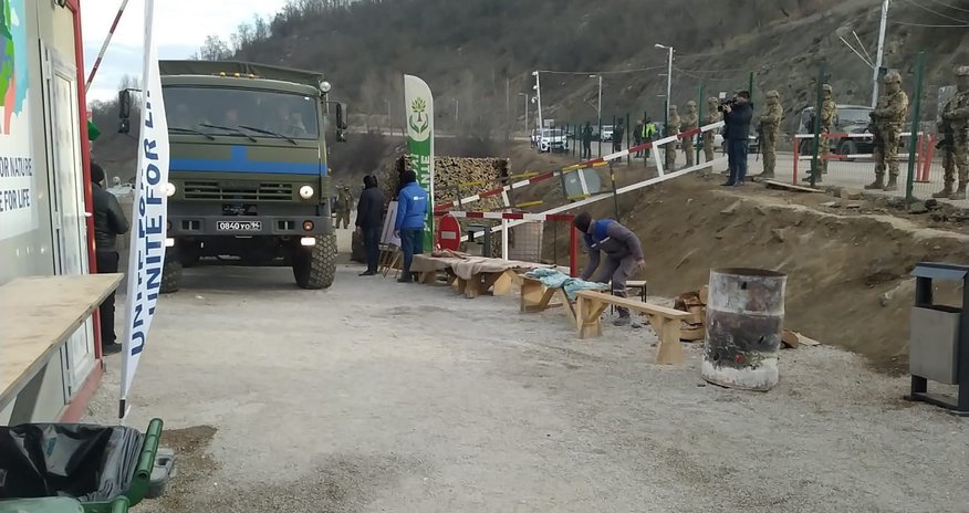Xankəndidən Laçına sülhməramlıların daha 9 avtomobili maneəsiz keçib Xankəndidən Laçına sülhməramlıların daha 9 avtomobili maneəsiz keçib