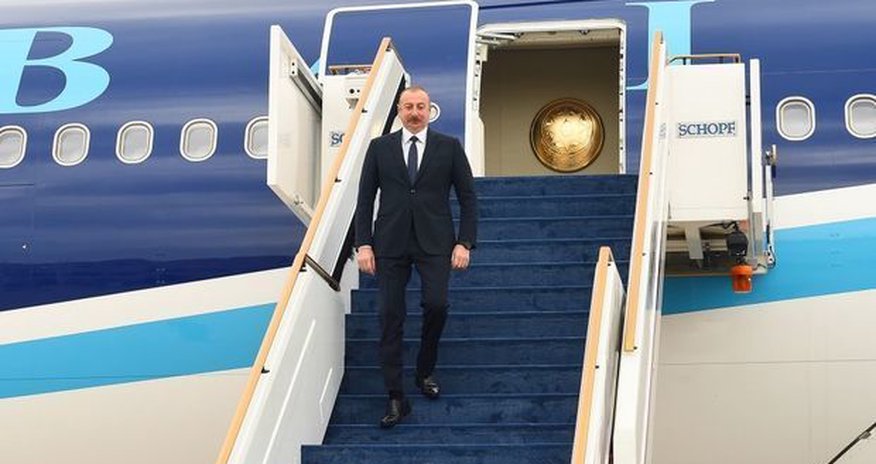 Президент Ильхам Алиев прибыл с рабочим визитом в ОАЭ Президент Ильхам Алиев прибыл с рабочим визитом в ОАЭ