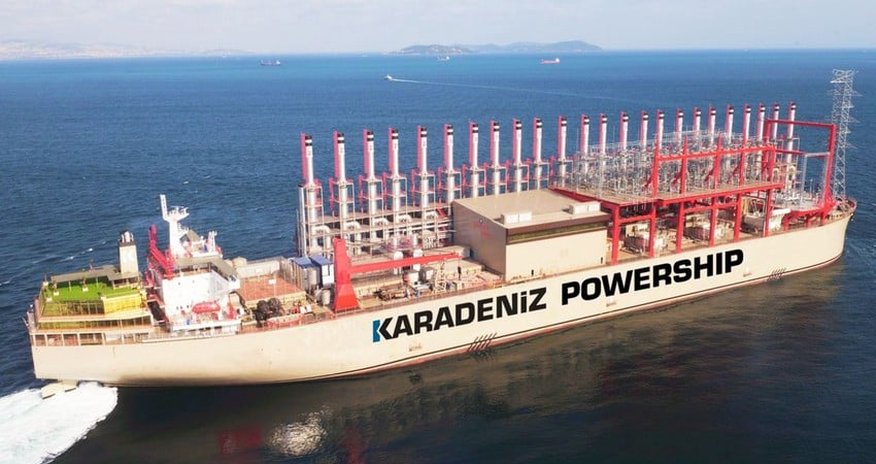 Turkiye plans to supply Ukraine with floating power stations Turkiye plans to supply Ukraine with floating power stations