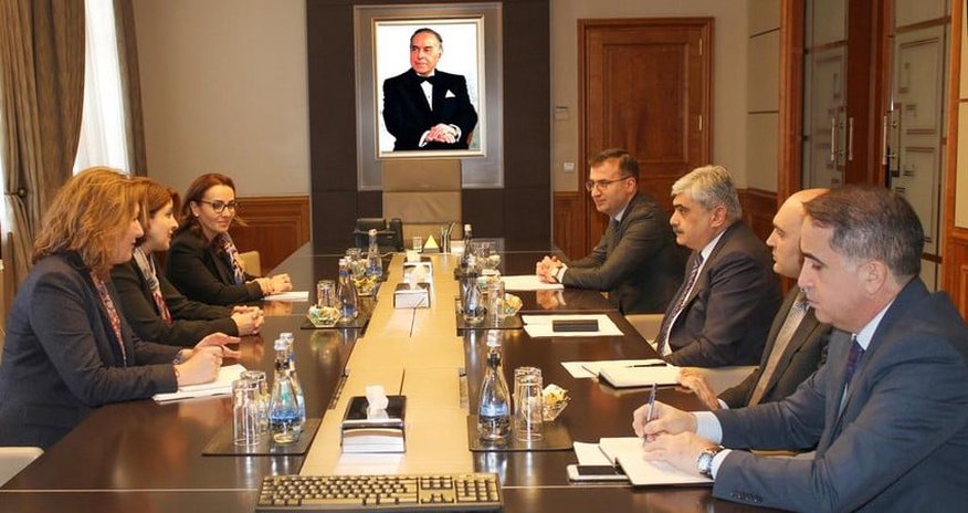 Azərbaycan və IFC maliyyə bazarının inkişafını müzakirə edib Azərbaycan və IFC maliyyə bazarının inkişafını müzakirə edib