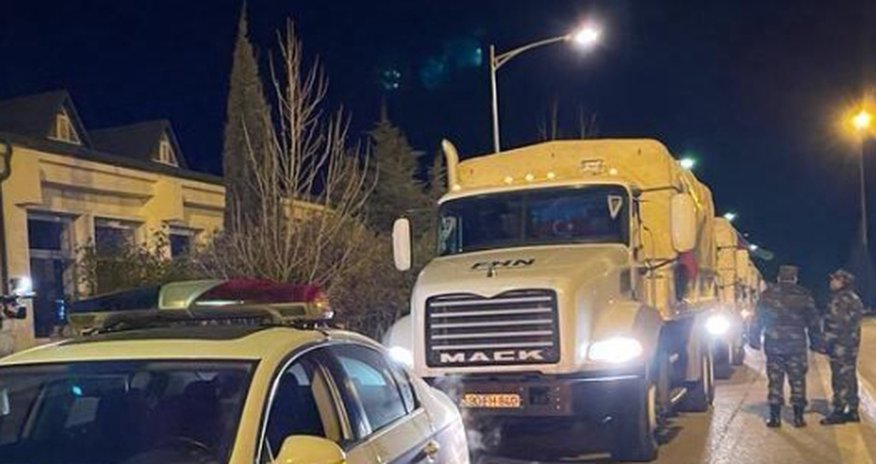 В Турцию отправлена еще одна партия гумпомощи МЧС Азербайджана В Турцию отправлена еще одна партия гумпомощи МЧС Азербайджана