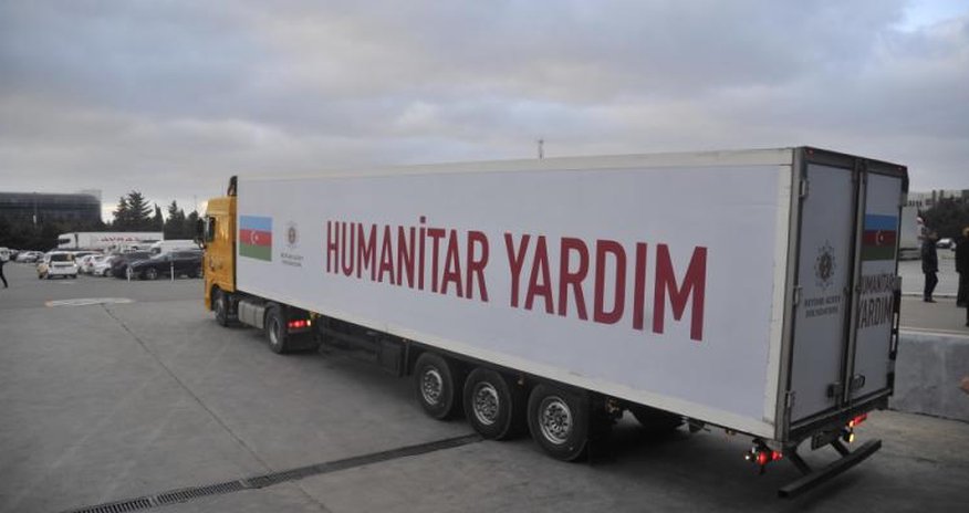 Heydər Əliyev Fondu Türkiyəyə humanitar yardım göndərib - VİDEO Heydər Əliyev Fondu Türkiyəyə humanitar yardım göndərib - VİDEO