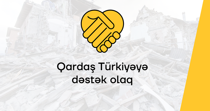 Yelo Bank-dan qardaş Türkiyəyə dəstək Yelo Bank-dan qardaş Türkiyəyə dəstək