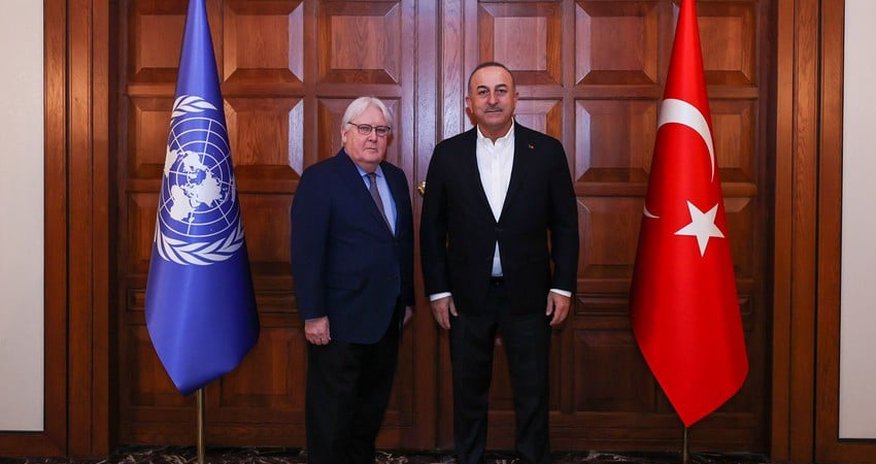 Cavusoglu discusses situation in earthquake zone with UN representative Cavusoglu discusses situation in earthquake zone with UN representative
