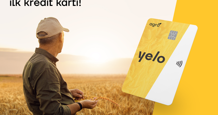 Yelo Bank-dan fermerlər üçün ilk kredit kartı Yelo Bank-dan fermerlər üçün ilk kredit kartı
