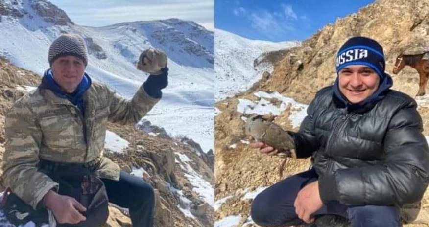 Naxçıvanda qanunsuz ov edən şəxslər saxlanılıb Naxçıvanda qanunsuz ov edən şəxslər saxlanılıb
