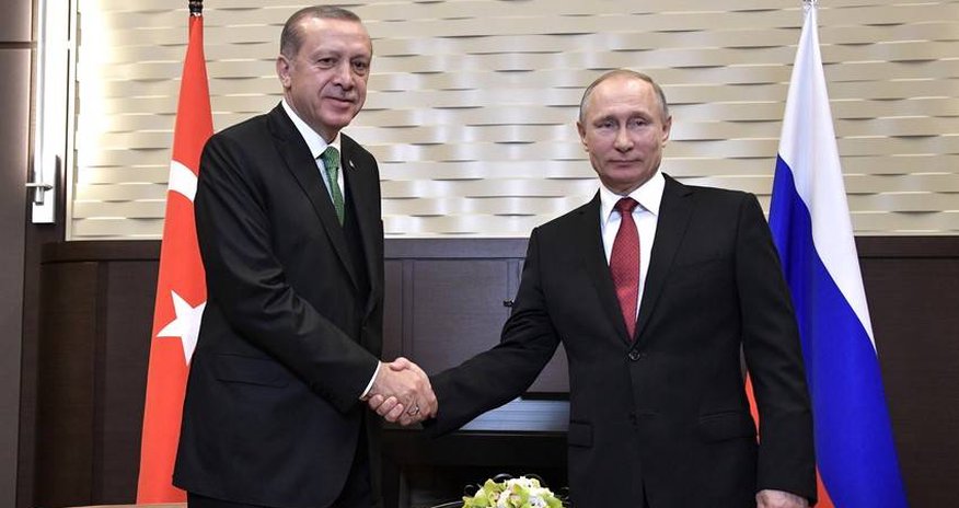 Ərdoğanla Putin arasında telefon danışığı olub Ərdoğanla Putin arasında telefon danışığı olub