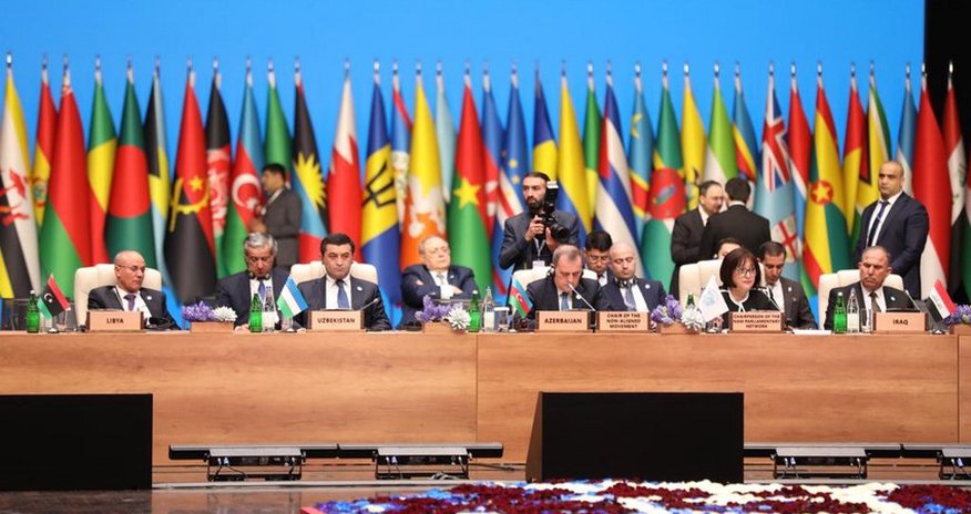 Qoşulmama Hərəkatının Təmas Qrupunun sammitinin yekunlarına dair sənəd qəbul edilib Qoşulmama Hərəkatının Təmas Qrupunun sammitinin yekunlarına dair sənəd qəbul edilib