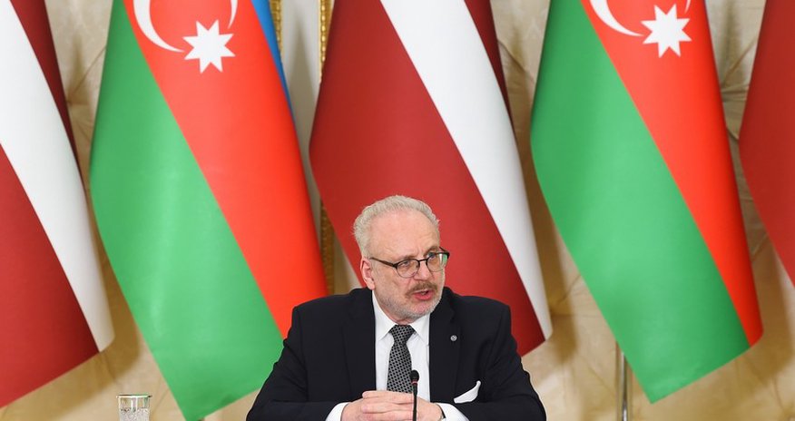 Egils Levits: "Latviya ilə Azərbaycan arasında münasibətlər uğurla inkişaf edib" Egils Levits: "Latviya ilə Azərbaycan arasında münasibətlər uğurla inkişaf edib"