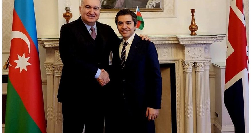 Azərbaycan və Türkiyənin Britaniyadakı səfirləri görüşdü Azərbaycan və Türkiyənin Britaniyadakı səfirləri görüşdü