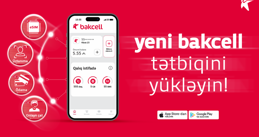 "Bakcell”dən rəqəmsal yeniliklər! "Bakcell”dən rəqəmsal yeniliklər!