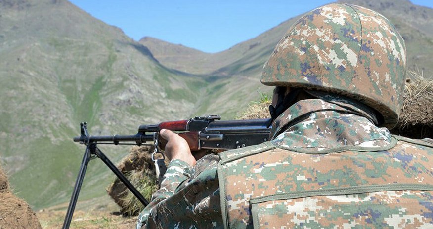 Армяне обстреляли позиции погранвойск ГПС в Зангилане, ранен военнослужащий Армяне обстреляли позиции погранвойск ГПС в Зангилане, ранен военнослужащий