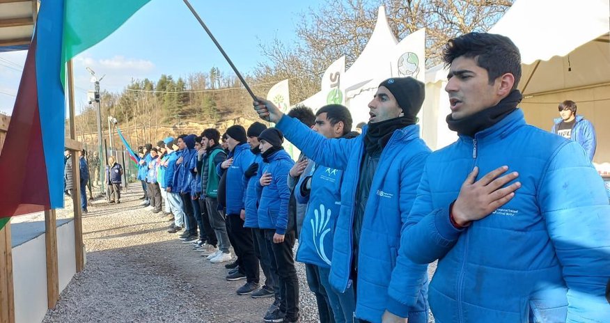 Акция протеста на дороге Лачин-Ханкенди продолжается 118-й день Акция протеста на дороге Лачин-Ханкенди продолжается 118-й день