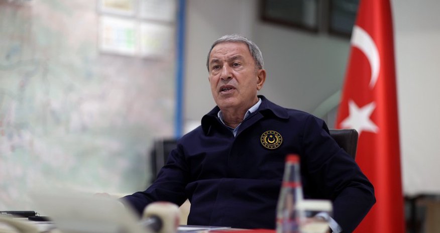 Hulusi Akar: Türkiye will continue to support Azerbaijan's rightful struggle Hulusi Akar: Türkiye will continue to support Azerbaijan's rightful struggle